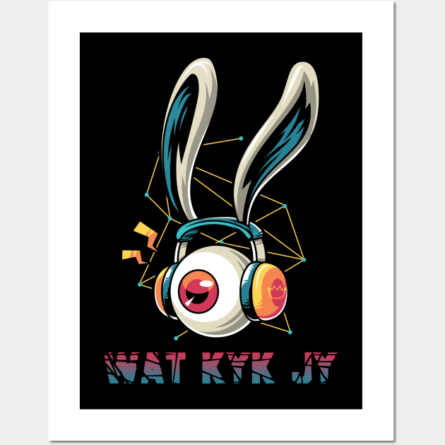 Wat kyk jy? Die Antwoord Wall Art by Arend Studios